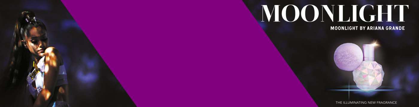 Ariana Grande Perfume Banner